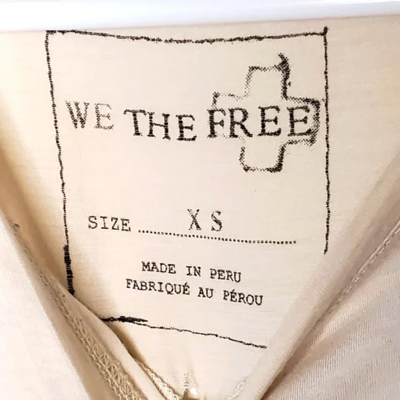 23) ANTHROPOLOGIE WE THE FREE "Army of Lovers" Festival Sz. XS - Picture 6 of 6